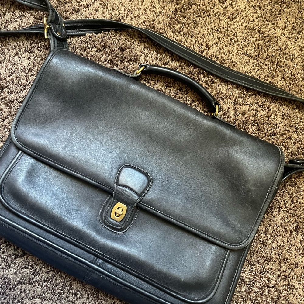 Authentic coach vintage metropolitan 5180 briefcase